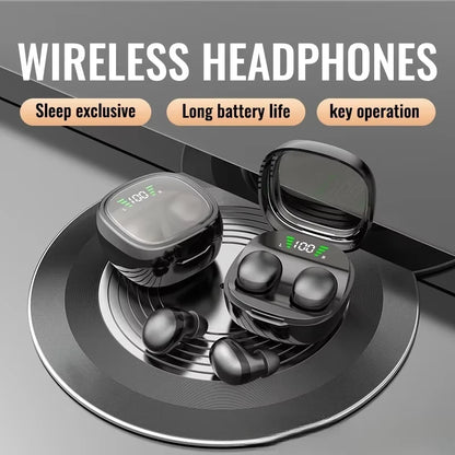 Xiaomi Mini Wireless Bluetooth 5.3 Headset Small Earbuds Sleep Work Music Sports Invisible HD HIFI Bass Sound Quality Earphones - Universal Market