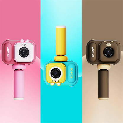 Portable S11 48MP Handheld Bracket HD Dual-Lens Children Camera With Photo Video Support Fixed Multifunctional Camera, Easy Inst
