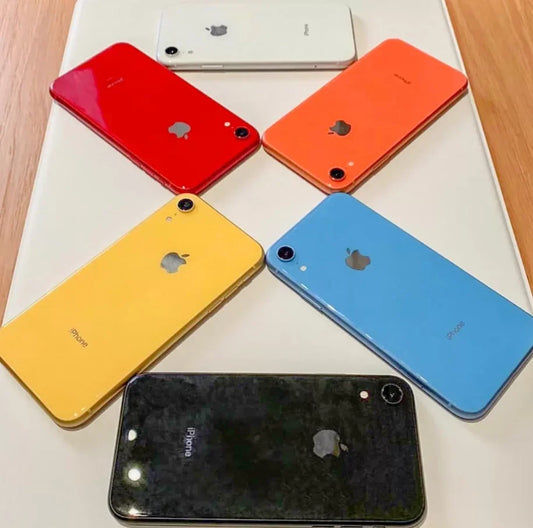 Apple iPhone XR 4G LTE Mobile 6.1" 3GB RAM 64GB/128GB/256GB ROM Smartphone Original Unlocked 12MP+7MP HexaCore Bar Cell Phone