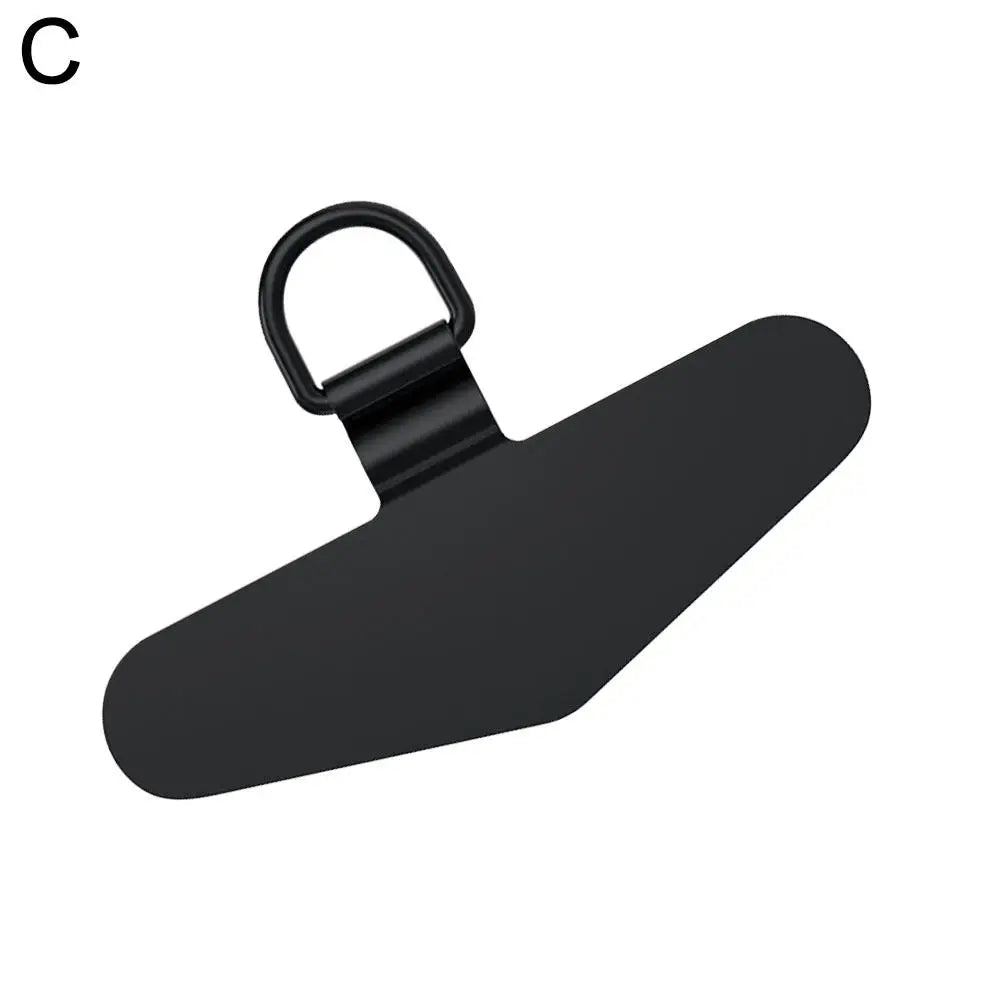 Universal Ultra Thin Steel Phone Lanyard With Metal Gasket Patch Card Clip Strap Hang Cord Tab For Mobile Phon - Universal Market