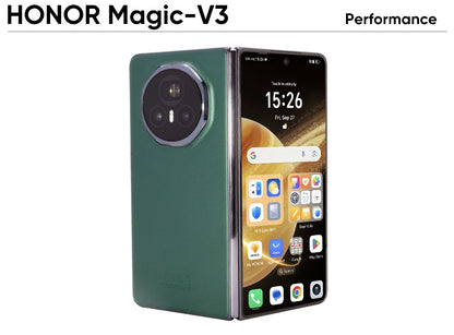 RU Express Global Version Honor Magic V3 5G Foldable LTPO OLED 120Hz Display 7.92" 50MP Camera Snapdragon 8 Gen 3 5150mA 66W NFC