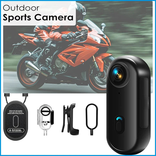 4K Motorcycle Mini Recorder Finger WIFI Action Camera Lightweight POV Motorcycle Road Sport Cam Bicycle Vlog Pet Body Camera - Universal Market