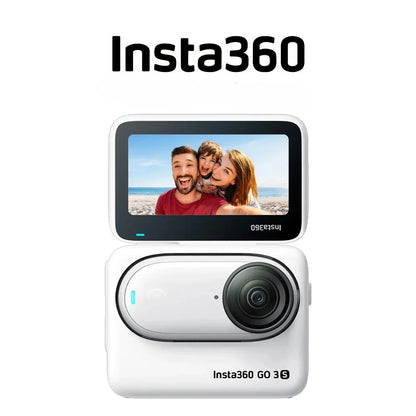 Insta360 GO 3S Camera 4K Thumb Magnetic Action Camera with FlowState Stabilization 10m Waterproof Apple Find My Vlog