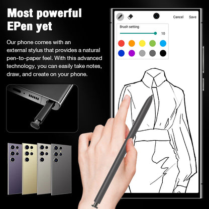 Global Edition  2026 HOT S26 Ultra NEW 7.3HD Original Smart Dual Card 7800mAh Battery Facial Recognition Function