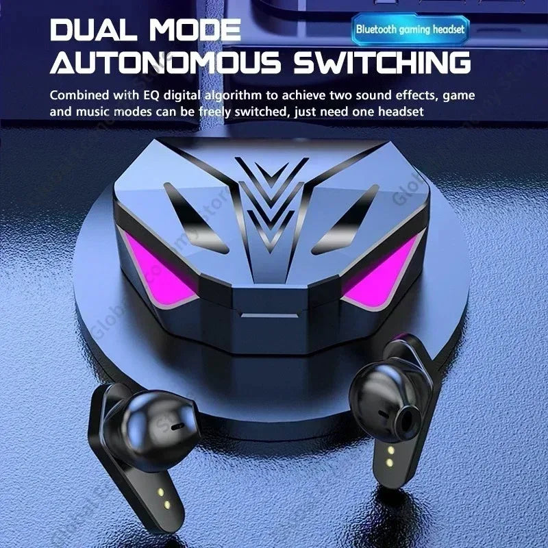 X15 TWS Gaming Earbuds Wireless Bluetooth Earphones With Mic Bass Audio Sound Positioning 9D Stereo Music HiFi Headset For Gamer - Universal Market
