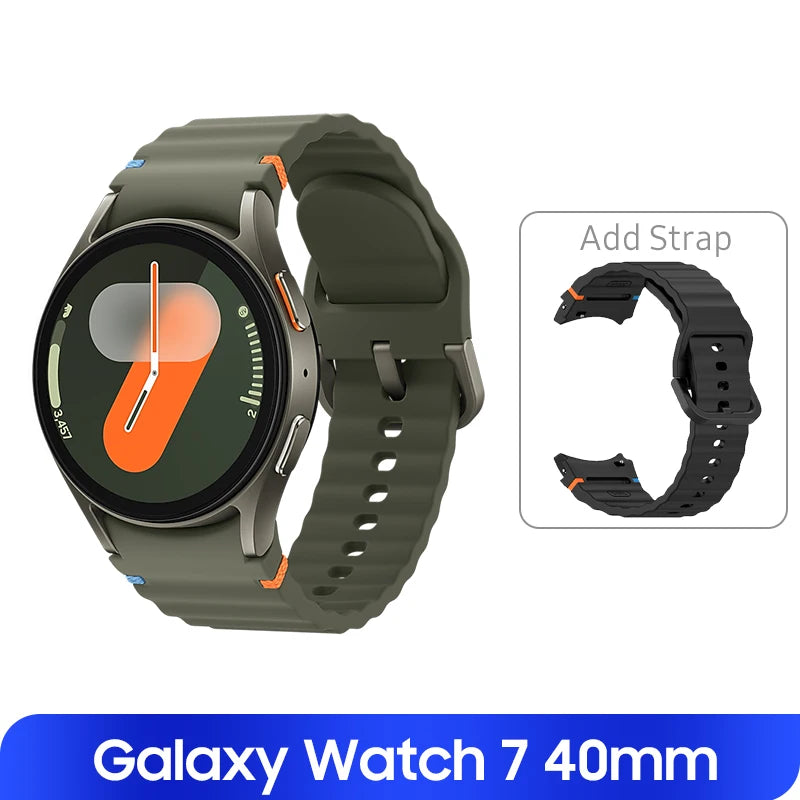 Samsung Galaxy Watch 7 40mm NFC Smartwatch 1.3'' Super AMOLED Display WiFi GPS Watch 300mAh Battery With Galaxy AI For S24 Plus