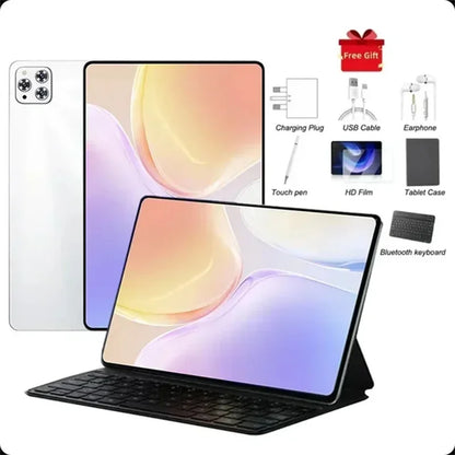 2025 Original 12inch Pad Air Pro Tablet PC 20000mAh Snapdragon 870 Android 14 16GB RAM 1TB ROM 5G Dual SIM GPS 5K 4G WIFI Tablet