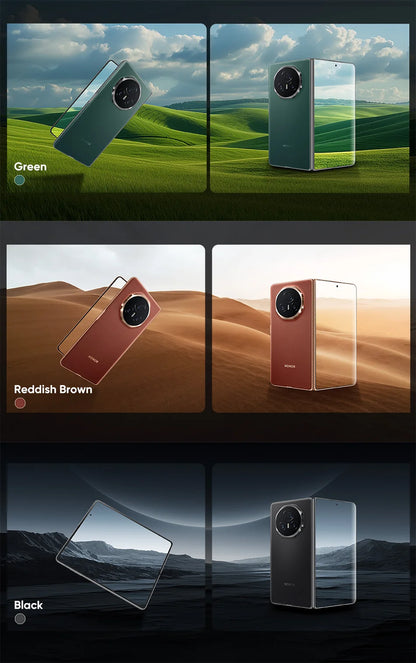 RU Express Global Version Honor Magic V3 5G Foldable LTPO OLED 120Hz Display 7.92" 50MP Camera Snapdragon 8 Gen 3 5150mA 66W NFC