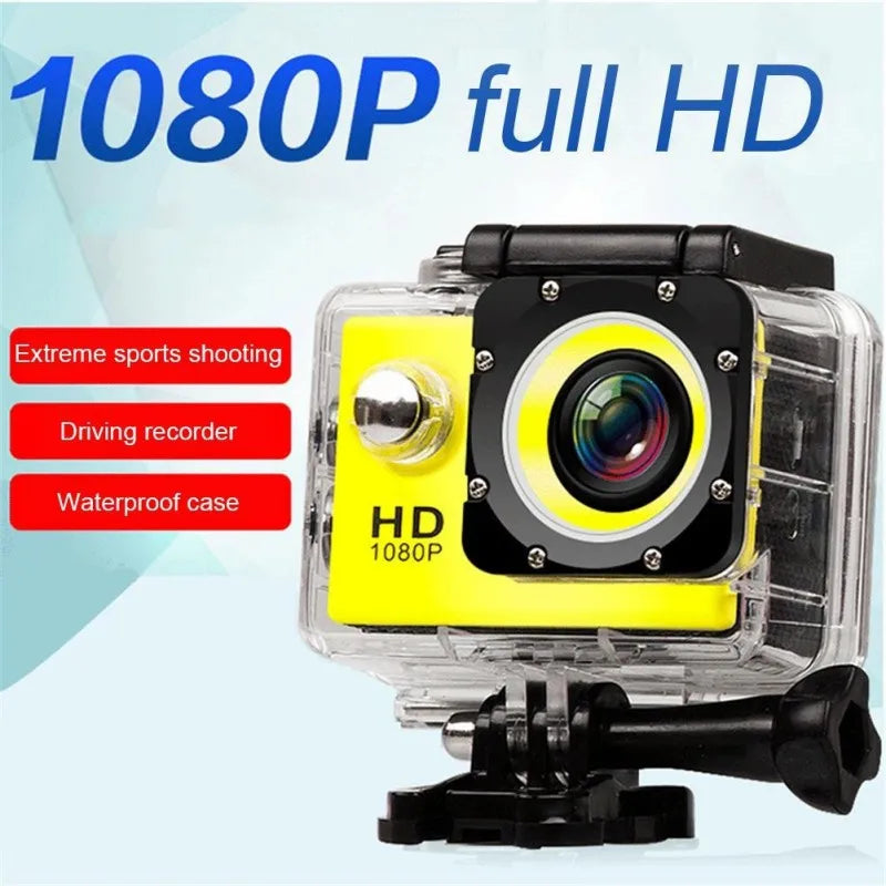 Ultra HD SJ4000 30FPS Mini Camera 2.0 Screen Mini Helmet 30m Waterproof Sports DV Micro Camera Mini Camcorder - Universal Market