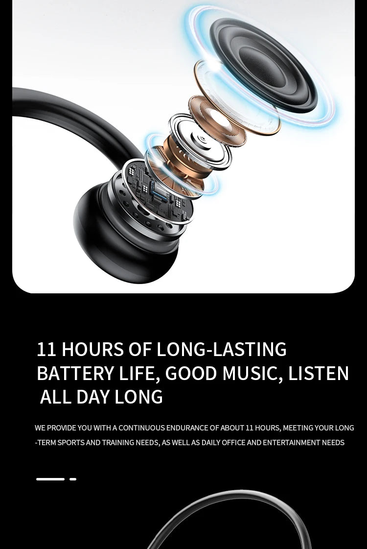 Xiaomi Mijia Bone Conduction Earphones Bluetooth 5.3 Sports Wireless Headphones Ear Hook Waterproof Headset for Running Driving - Universal Market