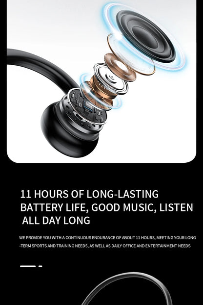 Xiaomi Mijia Bone Conduction Earphones Bluetooth 5.3 Sports Wireless Headphones Ear Hook Waterproof Headset for Running Driving - Universal Market