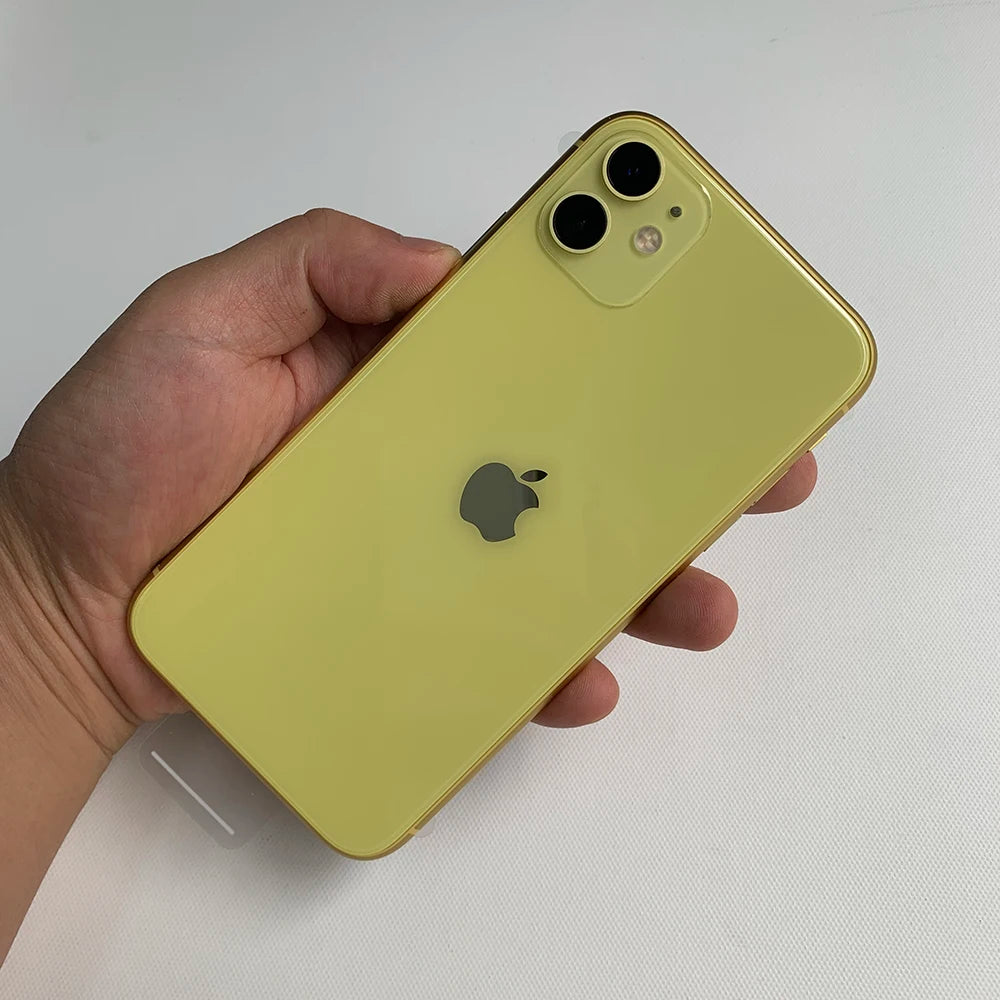 Original  Apple iPhone 11 4G Mobile Phone NFC 64GB/128GB 6.1'' IPS LCD Dual 12MP A13 Bionic Hexa-core IOS iphone 11
