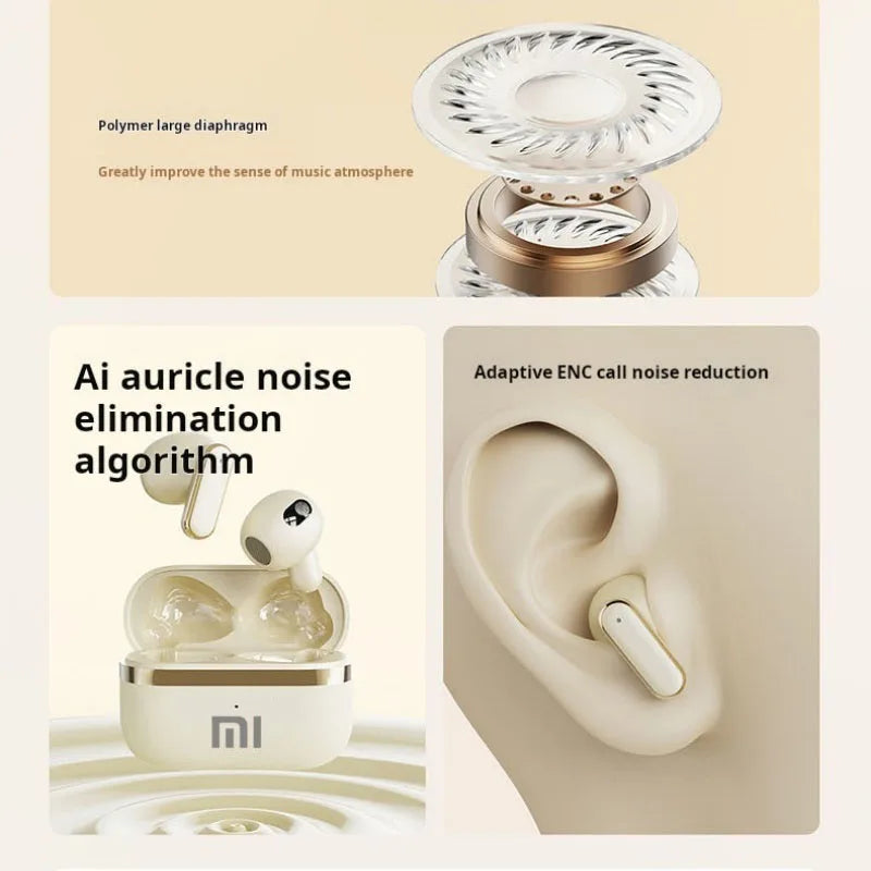 Original XIAOMI Wireless Earbuds Bluetooth Earphones 5.3 TWS Headset Touch Control Sports Gaming Headphones with ENC Mic Noise - Universal Market