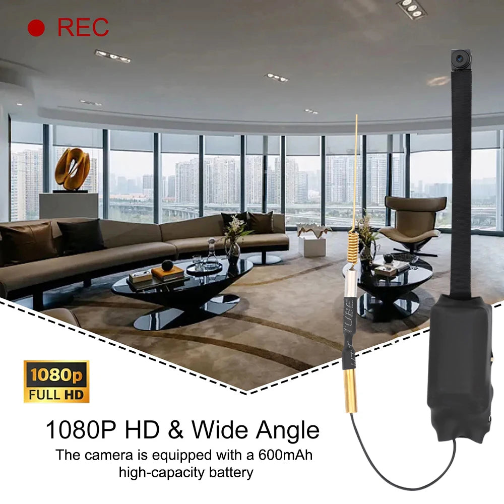Mini Camera 1080P HD WiFi Camera DIY Portable Wireless Module Video Recorder Support Remote View Security P2P Small Camcorder - Universal Market