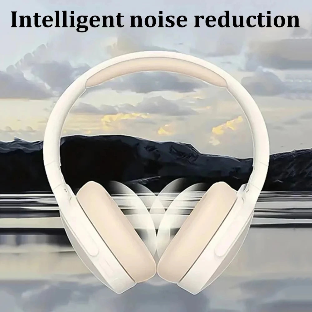 Bluetooth 5.3 Headsets Gaming Headphones Dual Mode Wireless Earphones Foldable Noise Reduction Music Headsets For iPhone Xiaomi - Universal Market