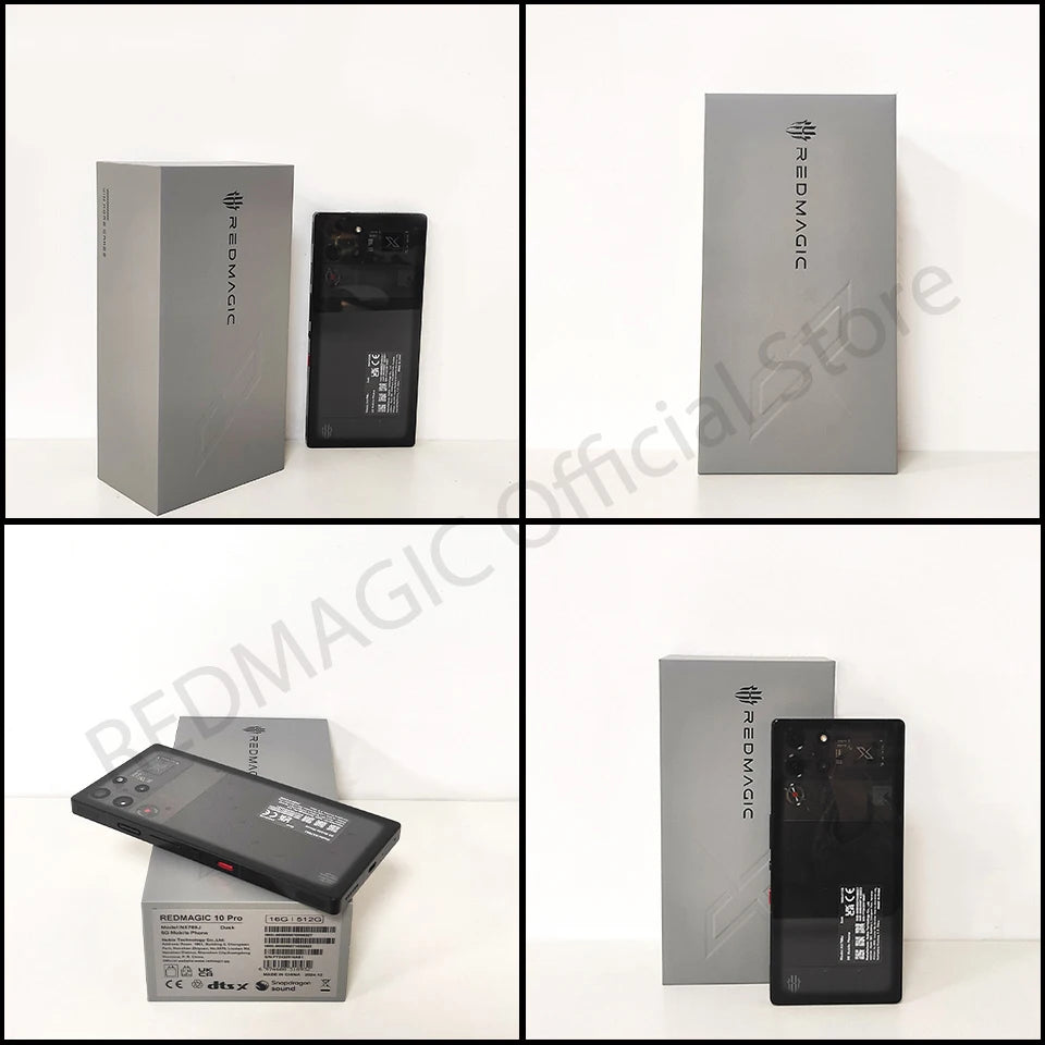Original Global Version RedMagic 10 Pro 5G Gaming Phone 6.853" Snapdragon 8 Elite 7050mAh 80W Charge 50MP NFC