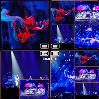 1080p60 Multi Camera 4 Hdmi Live Streaming Video Mixer Switcher