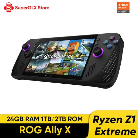 ASUS ROG Ally X 7" FHD IPS 1080p Gaming Handheld AMD Ryzen Z1 Extreme Processor 24GB RAM 1TB/2TB Windows 11 Home Game Console