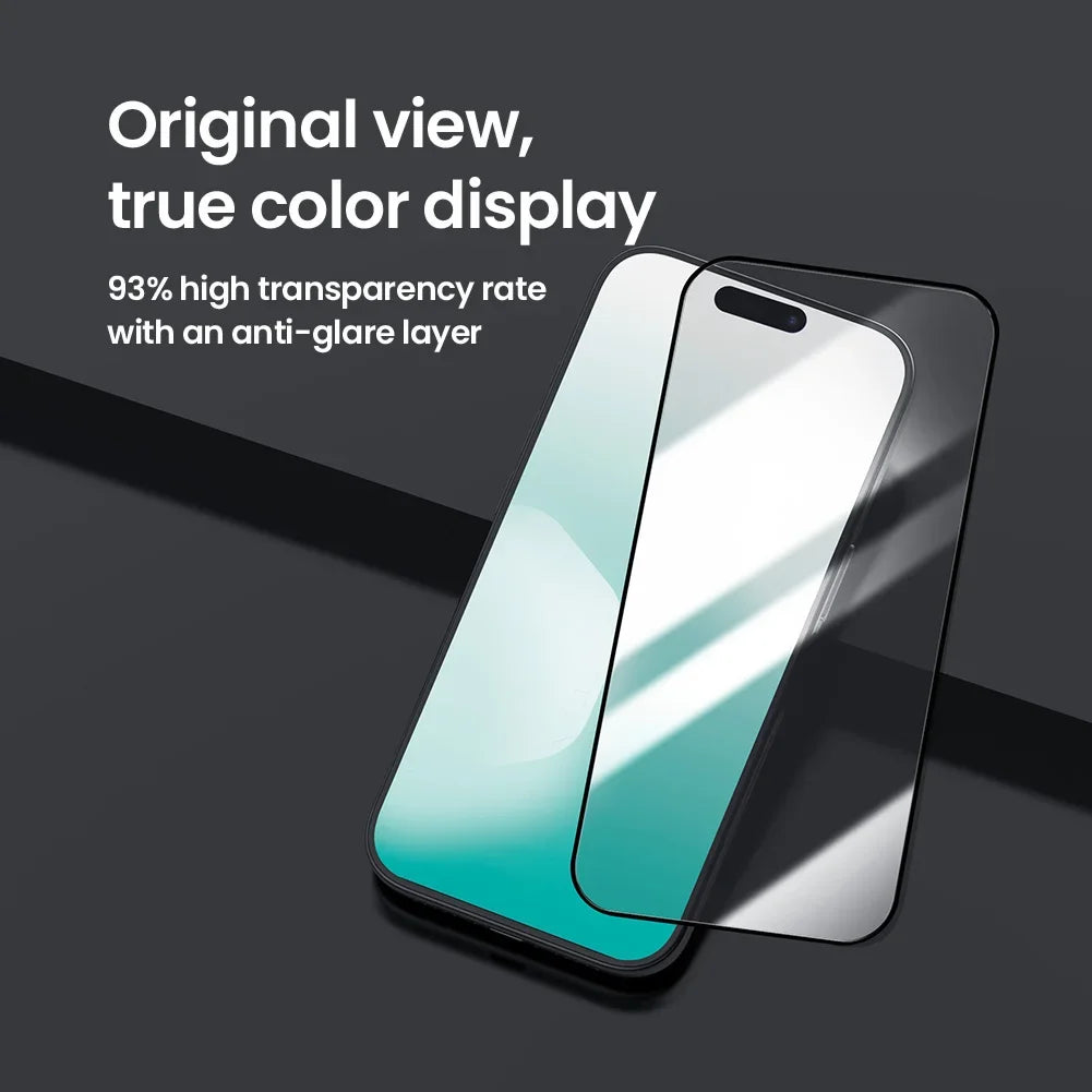 For iPhone 17 Pro Max / 17 Air Nillkin Case Glass 9H Ultra-Clear CP+Pro 2.5D Tempered GlassFull Cover Screen Protector