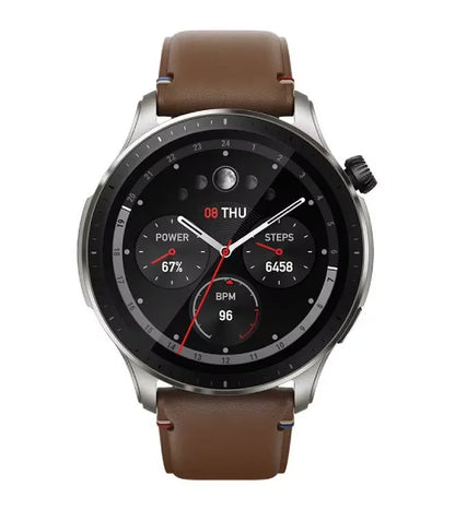 New Amazfit GTR 4 Global Version 46mm Smartwatch AMOLED Display Zepp OS App 14-day Battery Life GPS Watch for Andriod IOS Phone