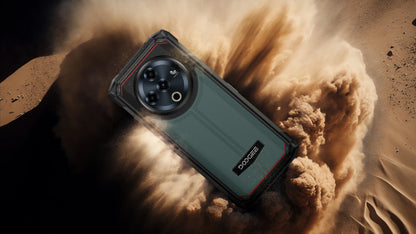 DOOGEE Fire 6 Power Rugged Smartphone 6.56" IPS Screen 15500mAh Battery Unisoc T606 8GB+256GB 50MP Camera Android 14 NFC