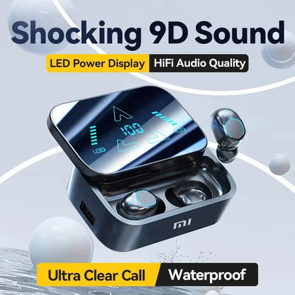 Xiaomi M48 Wireless Bluetooth Earphones HiFi Stereo Deep Noise Reduction Waterproof Earphones Suitable for Mobile Phones - Universal Market