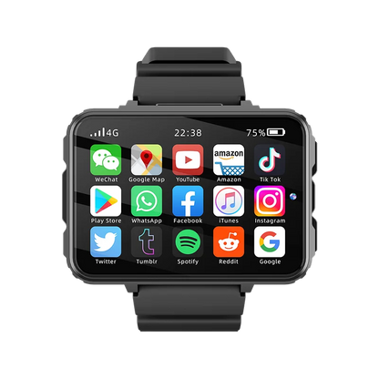 NEW VP999 Global Version 4G NET Smartwatch Android OS 1500mAH Battery 2.4" Screen Blood Pressure GPS Location Men Smart Watch
