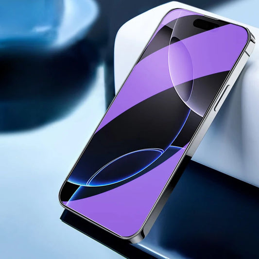 For Apple Iphone 16 Pro Max Plus Anti Blue Tempered Glass Screen Protector for Iphone16 16Promax 16Plus Protective Front Film