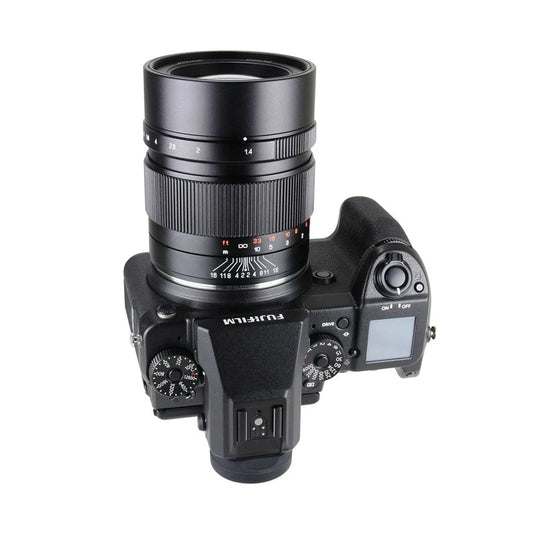 Zhongyi Optics 65mm F1.4 Camera Lens Medium Format Large Aperture Manual Focus Lens For Fuji GFX Hasselbl XCD Mount Cameras