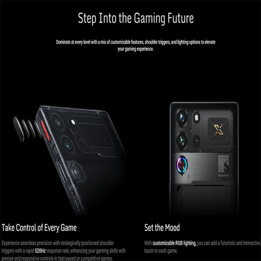 World Premier Global Version RedMagic 10s Pro 5G Gaming Phone 6.85"Snapdragon 8 Elite Leading version 7050mAh 80W  144Hz  NFC