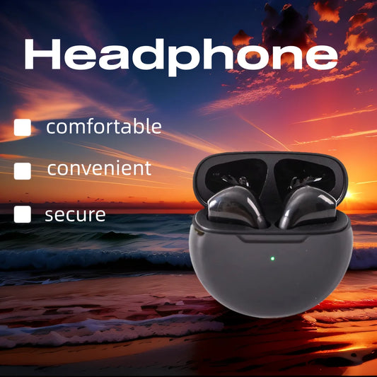 TWS Bluetooth Earphones Wireless Bluetooth Headset Noise Cancelling Earbuds with Mic Wireless Headphones - Universal Market