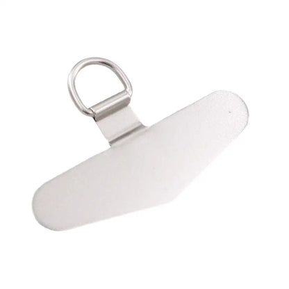 Universal Ultra Thin Steel Phone Lanyard With Metal Gasket Patch Card Clip Strap Hang Cord Tab For Mobile Phon - Universal Market
