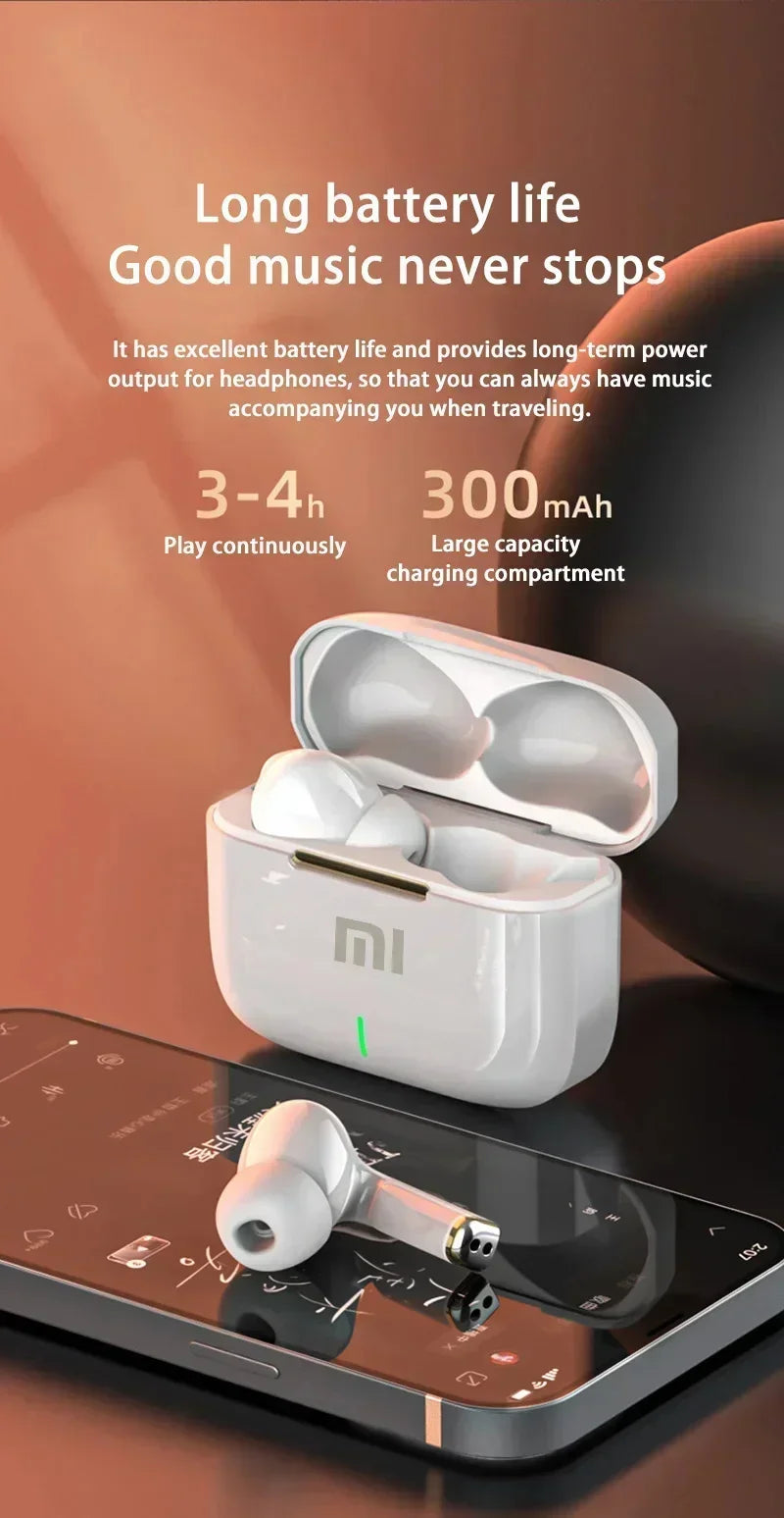 Xiaomi N30 Wireless Bluetooth in Ear Earphones ENC Noise Reduction Hearing Aid Sports Music Gaming Waterproof Earphones - Universal Market