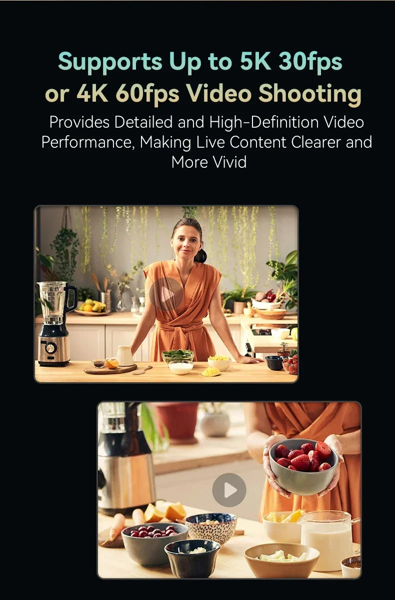 XV80 4K Digital Camcorder 3.5'' Touch Screen 12X Optical ZoomLive Streaming&APP Control for Vlogging,Photography&Video Recording - Universal Market