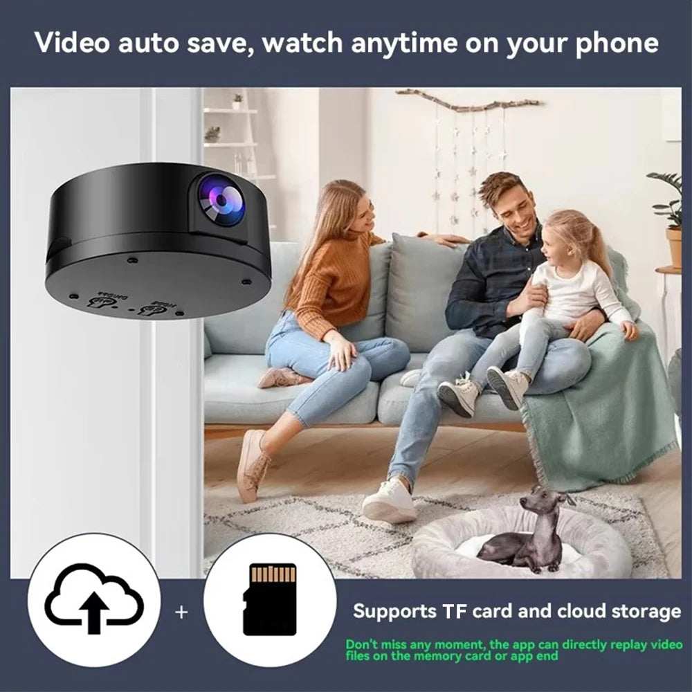 HD 1080P Mini Camera Wireless WiFi Monitoring Video Recorder Security Camera Smart Home Motion Detection Surveillance Camcorder - Universal Market