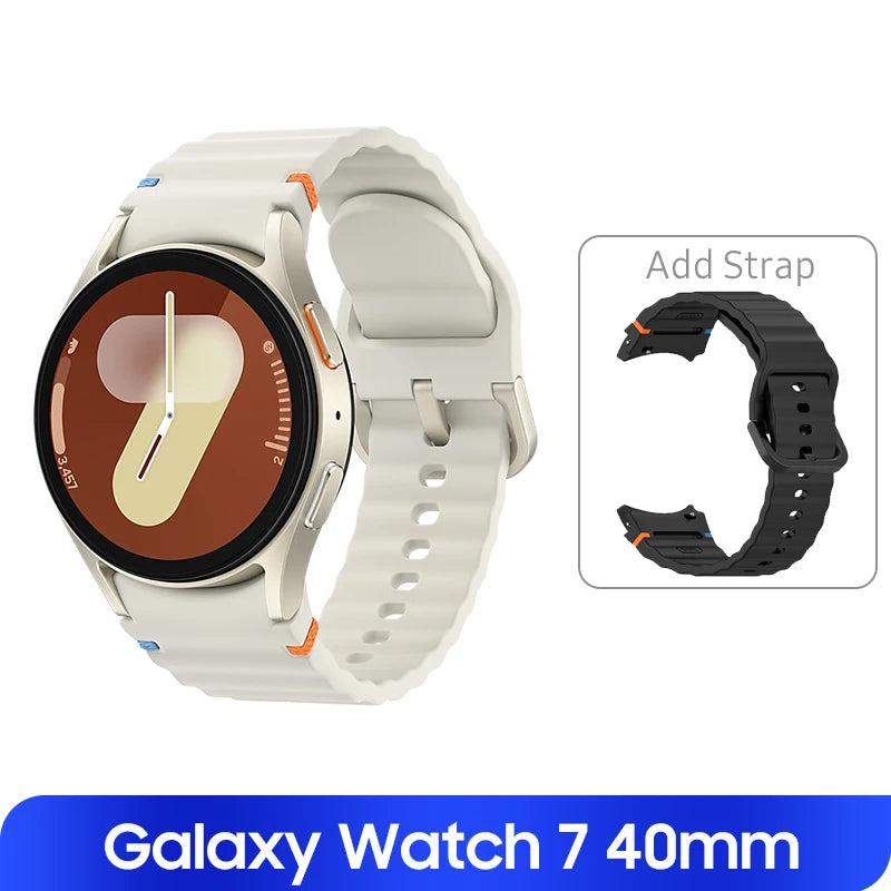 Samsung Galaxy Watch 7 40mm NFC Smartwatch 1.3'' Super AMOLED Display WiFi GPS Watch 300mAh Battery With Galaxy AI For S24 Plus