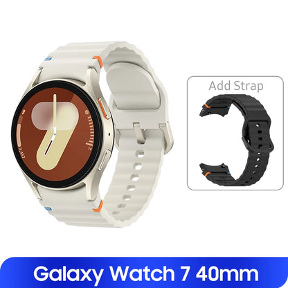 Samsung Galaxy Watch 7 40mm NFC Smartwatch 1.3'' Super AMOLED Display WiFi GPS Watch 300mAh Battery With Galaxy AI For S24 Plus