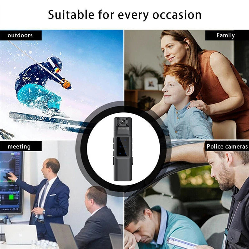 Xiaomi NEW Wifi Hotspot Mini Camera 4K Portable Digital Video Recorder Body Camera Night Vision DVR Miniature Camcorder - Universal Market