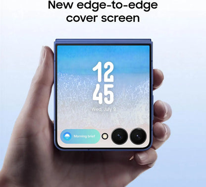 2025 New Samsung Galaxy Z Flip7 Foldable AI Smartphone Exynos 2500 6.9" Dynamic AMOLED Display 50MP Camera for Selfies 4300mAh