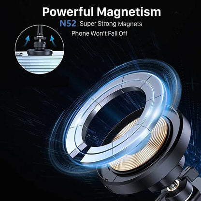 30W Magnetic Car Wireless Charger Air Vent Car Phone Holder Stand for iPhone 15 14 13 Pro Max 11 Fast Charging Station Car Mount