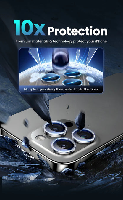UGREEN Screen Protector For iPhone 16 Pro Full Cover Tempered Glass For iPhone 16 Plus Pro Max Camera Lens Protectors