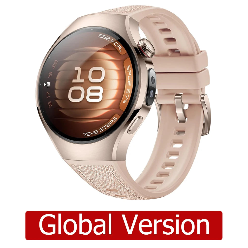 HUAWEI WATCH 5, eSIM Smartwatch, Multi-sensing X-TAP, Health MOT, Running Watches, Real-Time Blood Oxygen, iOS & Android