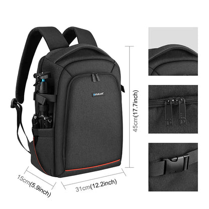 Outdoor Dual Shoulders Backpack Handheld PTZ Stabilizer Camera Bag with Rain Cover for DJI Ronin-SC/Ronin-S Digital Camera - Universal Market