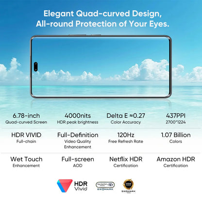 HONOR 200 Pro Global Version 6.78'' 5G Smartphone Snapdragon 8s Gen 3 120Hz AMOLED Display 5200mAh Battery 100W SuperCharge