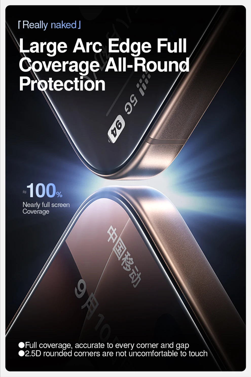 SmartDevil Borderless Temperd Glass for iPhone 16 Pro Max 16 15 Pro Max 15 Plus HD Clear Privacy Dust-free Box Screen Protector