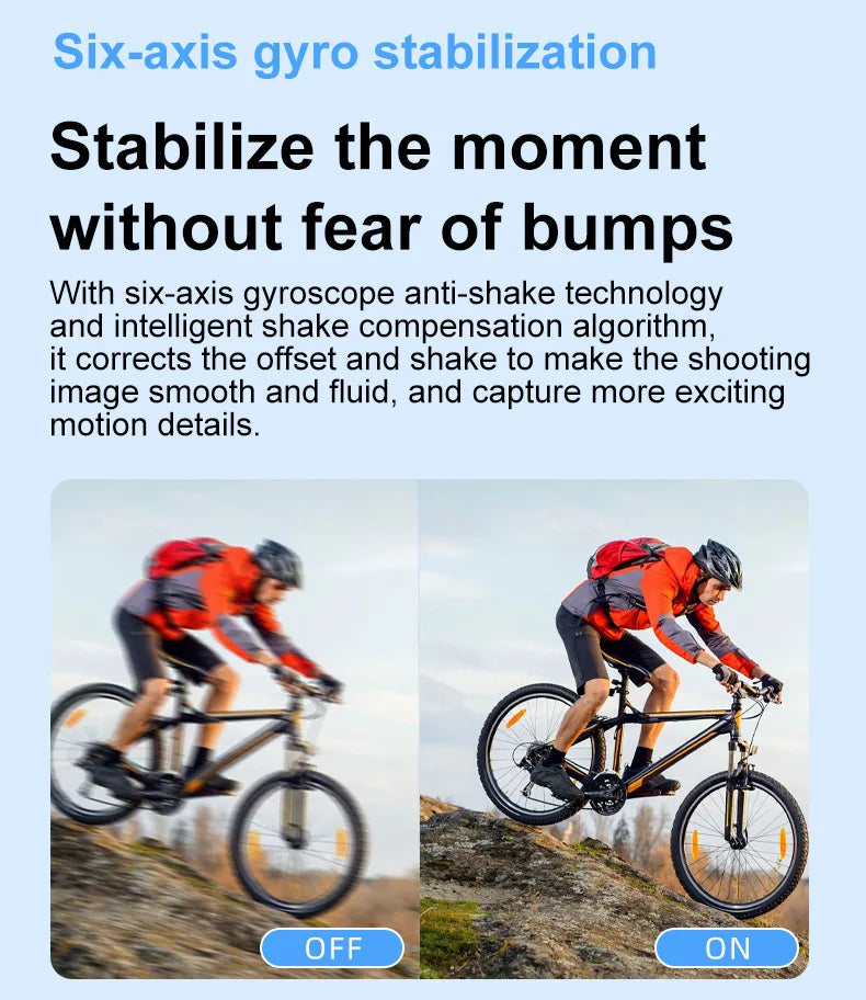 5K HD Outdoor Sports Camera Video Recording Action Shoot Stabilization Underwater Waterproof Photography Cam CarDriving Recorder