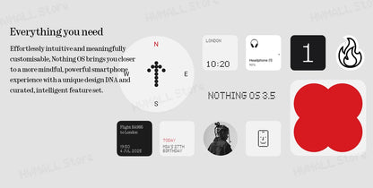 Global Version Nothing Phone (3) Qualcomm Snapdragon 8S Gen 4 6.77 AMOLED 120Hz Triple 50MP Camera 3 mics