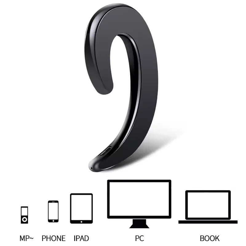 Universal Bone Conduction Earphone Wireless Bluetooth 4.2 Sports Stereo Headset For Laptop Tablet For Xiaomi  Iphone Samsung - Universal Market