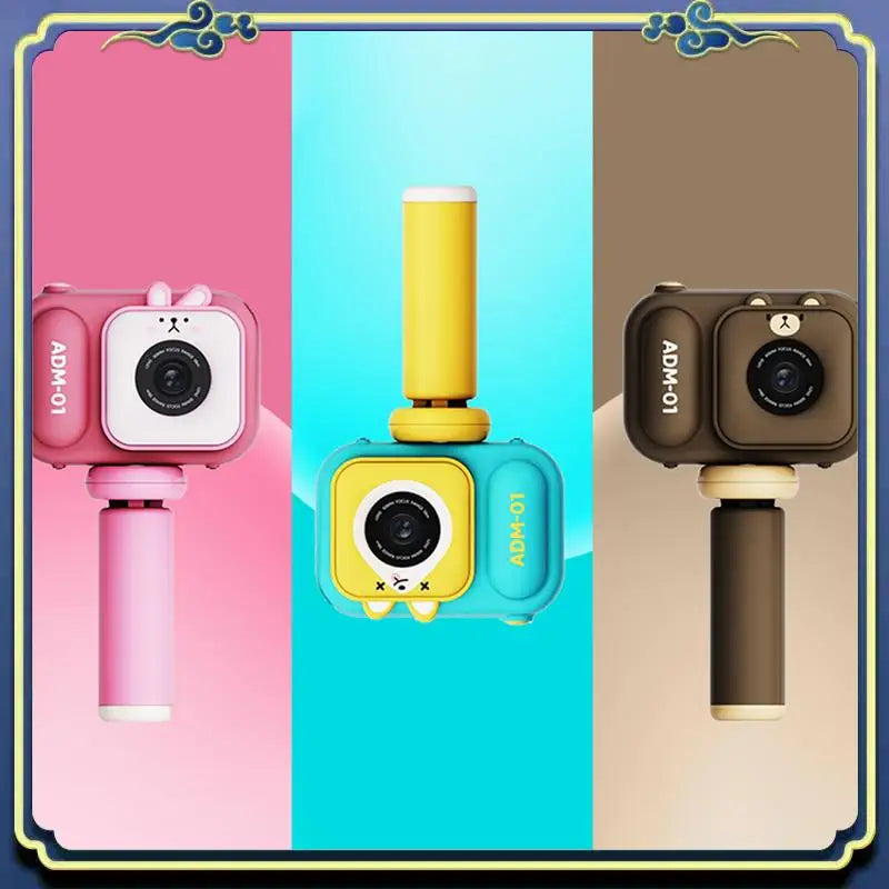 Portable S11 48MP Handheld Bracket HD Dual-Lens Children Camera With Photo Video Support Fixed Multifunctional Camera, Easy Inst