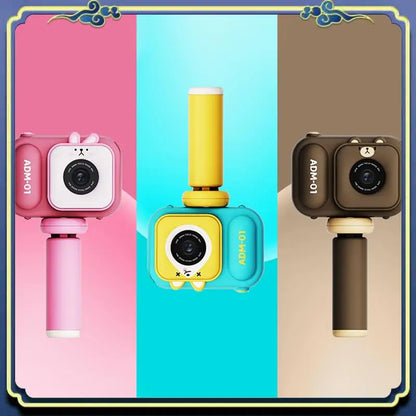 Portable S11 48MP Handheld Bracket HD Dual-Lens Children Camera With Photo Video Support Fixed Multifunctional Camera, Easy Inst